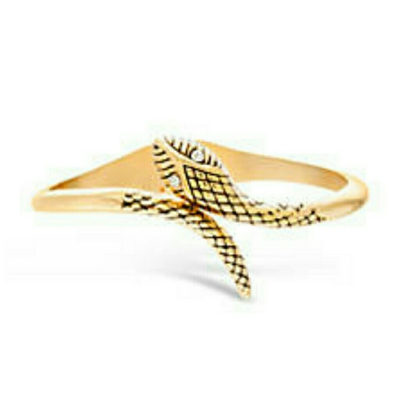 Steve Madden hinged snake bangle - Picture 3 of 4